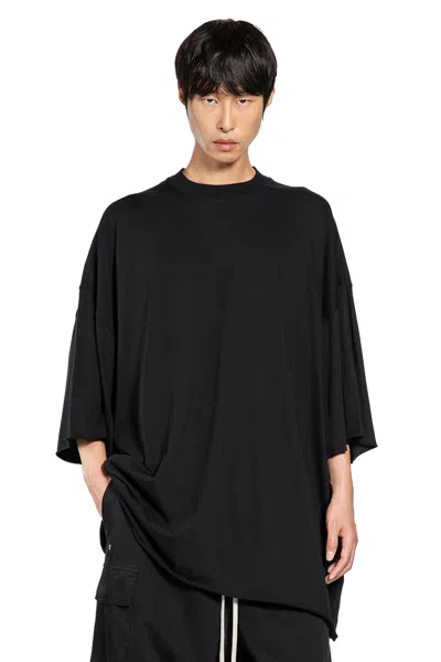 Rick Owens Drkshdw Maglietta Tommy T In Black