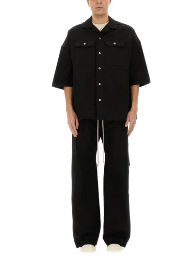 Rick Owens Drkshdw Magnum Tommy" Shirt In Black