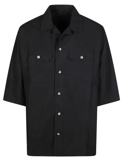 Rick Owens Drkshdw Magnum Tommy Shirt In Black