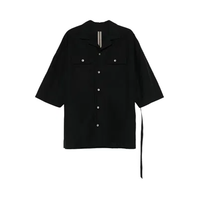 Pre-owned Rick Owens Drkshdw Magnum Tommy Shirt 'black' | Men's Size M