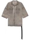 Rick Owens Drkshdw Magnum Tommy Shirt In Grey