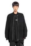 Rick Owens Drkshdw Black Porterville Jumbo Flight Bomber Jacket In Black