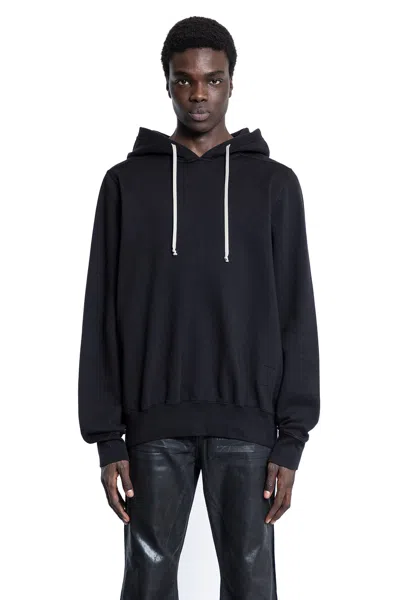 Rick Owens Drkshdw Man Black Sweatshirts
