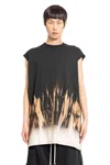 Rick Owens Drkshdw Tarp T-shirt In Black