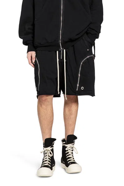 Rick Owens Drkshdw Man  Shorts & Skirts In Black