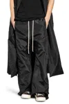 Rick Owens Drkshdw Man  Trousers In Black