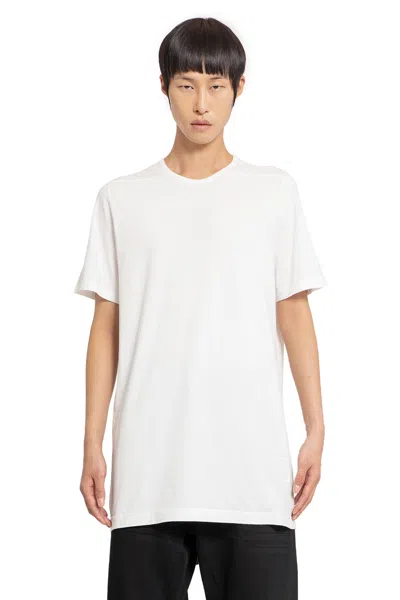 Rick Owens Drkshdw Man White T-shirts & Tank Tops