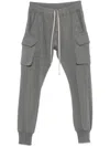 Rick Owens Drkshdw Mastodon Cargo Trousers In Grey
