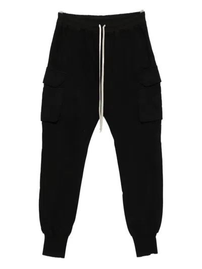 RICK OWENS DRKSHDW MASTODON DRAWSTRING CARGO TROUSERS