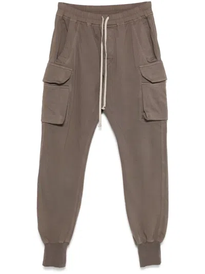 Rick Owens Drkshdw Mastodon Trousers In Gray