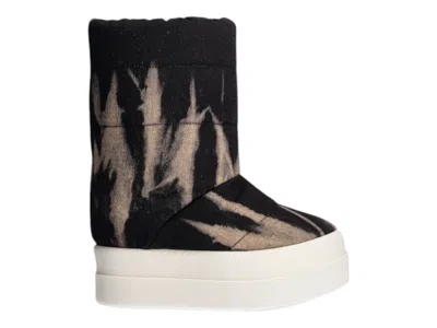 Pre-owned Rick Owens Drkshdw Mega Bumper Lunar (women's) Sneakers In Black/beige