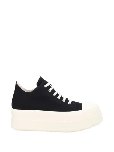 Rick Owens Drkshdw Mega Bumper Sneakers In Black
