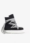Rick Owens Drkshdw Concordians Megalace Sneakers In Black