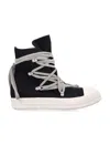 Rick Owens Drkshdw Drkshdw By Rick Owens "concordians Megalace Sneaks" Sneaker In Black