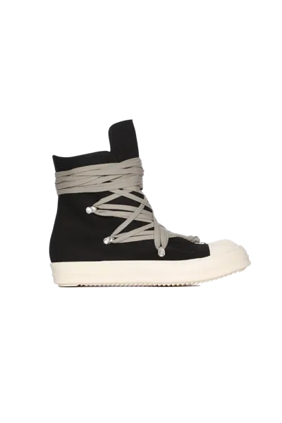 Rick Owens Drkshdw Megalace Sneaks Black/milk