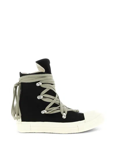 Rick Owens Drkshdw Megalace Sneaks Sneakers In Black