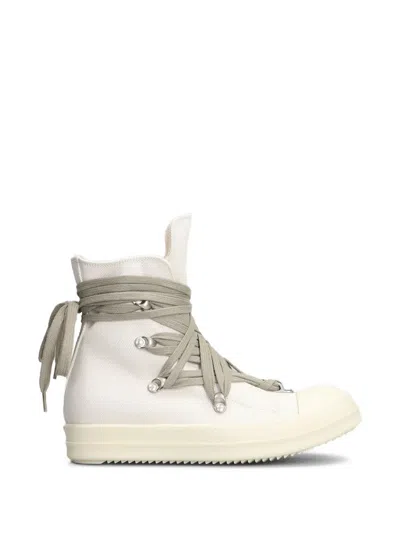 Rick Owens Drkshdw Megalace Sneaks Sneakers In White