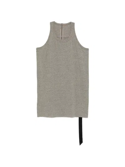 Rick Owens Drkshdw Melange-effect Tank Top In Brown