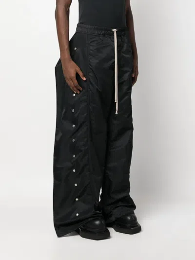 Rick Owens Drkshdw Men Babel Pusher Pants In 09 Black