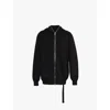 Rick Owens Drkshdw Mens Black Jumbo Gimp Relaxed-fit Cotton-jersey Hoody In Black