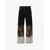 Rick Owens Drkshdw Black Porterville Double Jumbo Belas Cargo Pants In Black Terra