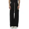Rick Owens Drkshdw Drkshdw By Rick Owens Creatch Wide Cargo Pants In Black