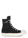 Rick Owens Drkshdw Lace-up High-top Casual Shoes In Black