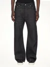 Rick Owens Drkshdw Jeans With Belt Loops In Black