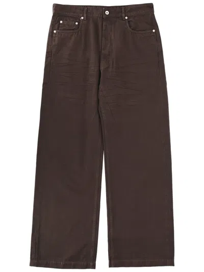 Rick Owens Drkshdw Men's High-quality Jeans, Size 33 In Brown