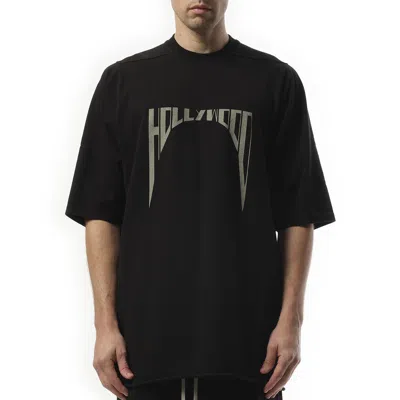 RICK OWENS DRKSHDW MEN'S HOLLYWOOD CURVED JUMBO SS T-SHIRT