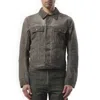 Rick Owens Drkshdw Men's Trucker Jacket In Brown