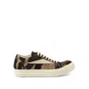 Rick Owens Drkshdw Men's Vintage Sneaks Sneakers In Black/terra