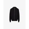 Rick Owens Drkshdw Mens Black Jumbo Gimp Relaxed-fit Cotton-jersey Hoody In Black
