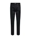Rick Owens Drkshdw Mid-rise Tapered-leg Jeans In Black