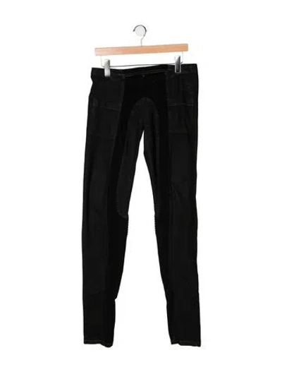 Pre-owned Rick Owens Drkshdw Mid-rise Straight Leg Jeans In Black