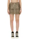 Rick Owens Drkshdw Mini Lido Skirt