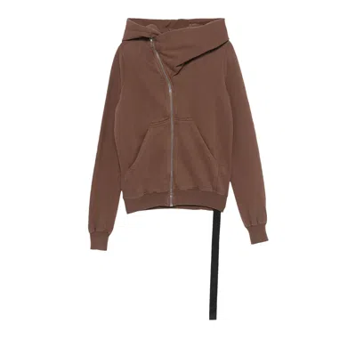 Pre-owned Rick Owens Drkshdw Mountain Hoodie 'brown' | Men's Size S