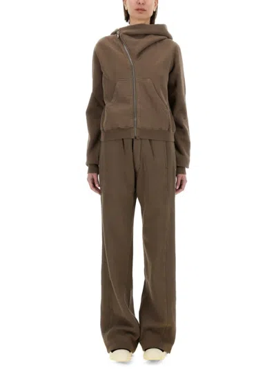 Rick Owens Drkshdw Mountain" Sweatshirt In Brown