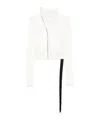 Rick Owens Drkshdw Mountain Sweatshirt In White