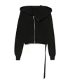 Rick Owens Drkshdw T-shirt Collage Gimp Hoodie In Black