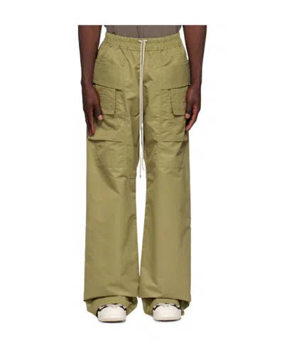 Rick Owens Drkshdw Multi-pocket Casual Pants In Green