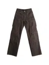 Rick Owens Drkshdw Multi-pocket Cargo Pants In Brown