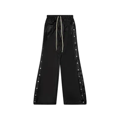 Rick Owens Drkshdw Nylon Wide-leg Trousers In Black