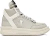 Rick Owens Drkshdw Off-white Converse Edition Turbowpn Sneakers In 6101 Oyster/white