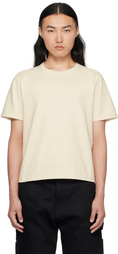 Rick Owens Drkshdw Off-white Hollywood Osterberg Ss T-shirt In Neutral