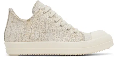 Rick Owens Drkshdw Off-white Megacrust Sneaks Sneakers In 1111 Milk/milk/milk