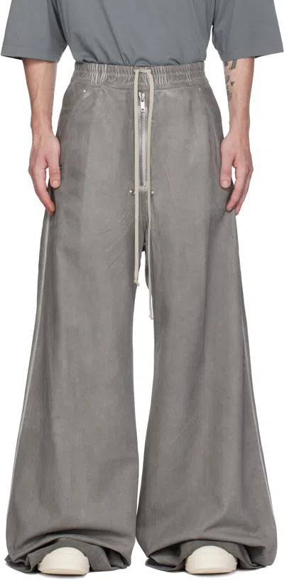 Rick Owens Drkshdw Off-white Porteville Geth Belas Jeans In 08 Pearl