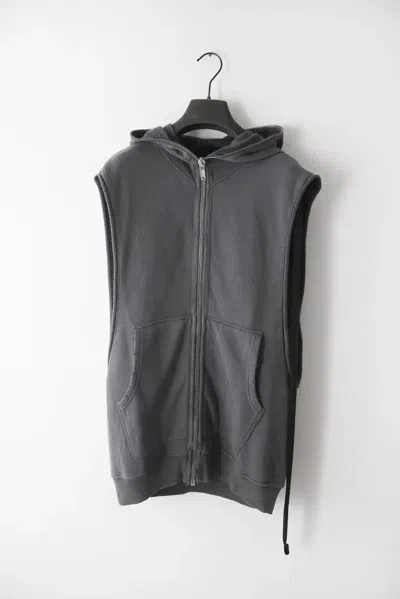 Pre-owned Rick Owens Drkshdw Og Sleeveless Gimp Hoodie