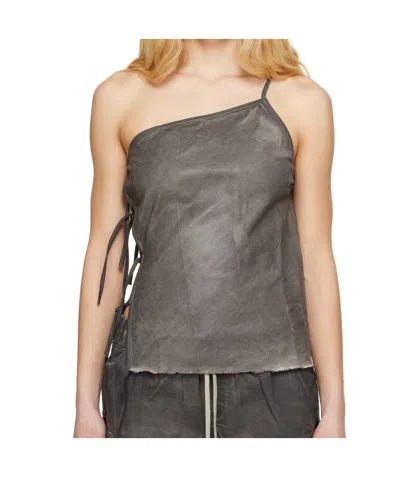 RICK OWENS DRKSHDW ONE SHOULDER STRAP