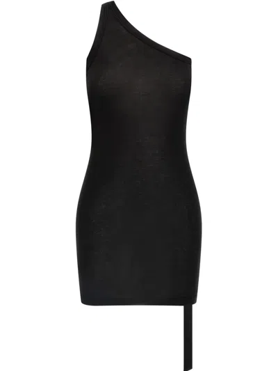 RICK OWENS DRKSHDW ONE SHOULDER TANK TOP